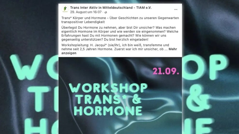 Steuerfinanziert: Trans-Verein veranstaltet  Hormon-Workshop